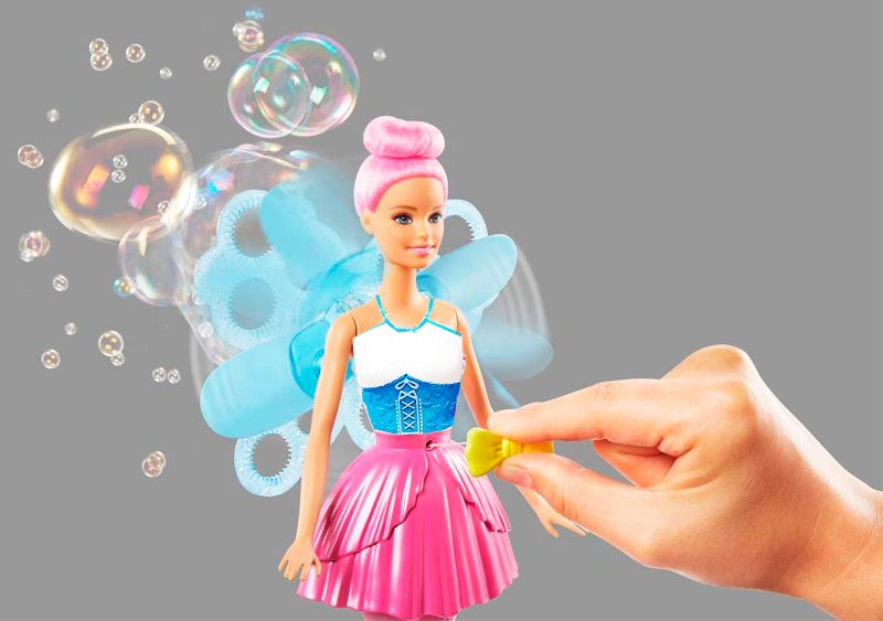 Comprar Muneca Hada Princesa Burbujas Barbie Jug en Electroshopy - Ángulo 2